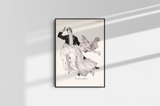 Tanz im Jugendstil - Orignal Print 1920